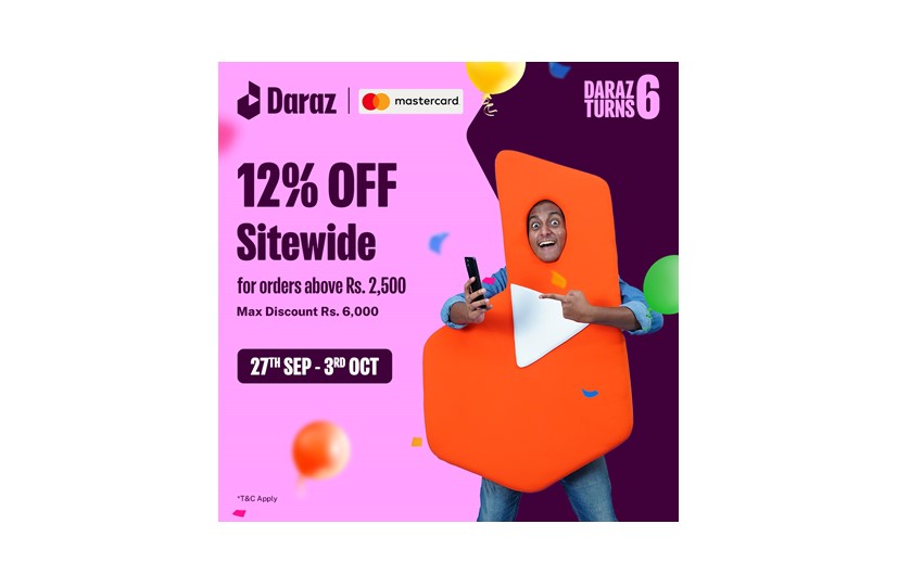 DARAZ TURNS 6 MASTERCARD PROMO Banks in Sri Lanka Commercial Banks